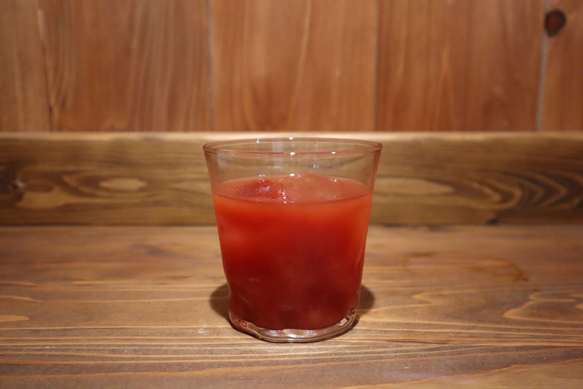日本酒カクテルのレシピ一覧 レッド・サン