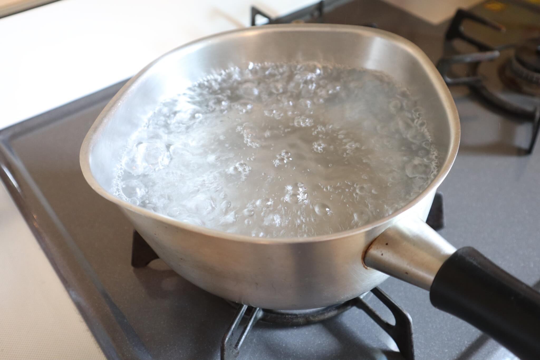 熱燗の作り方　湯煎