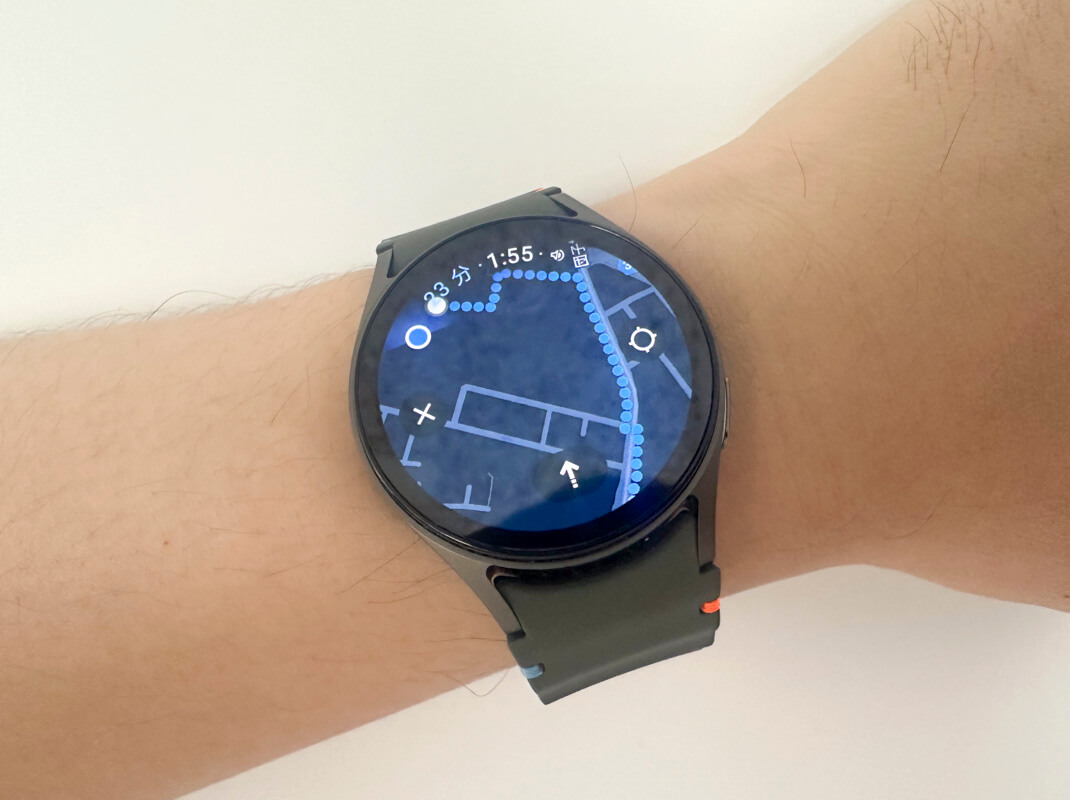 Galaxy Watch 7の特徴4つ 特徴③｜デュアルGPSを搭載