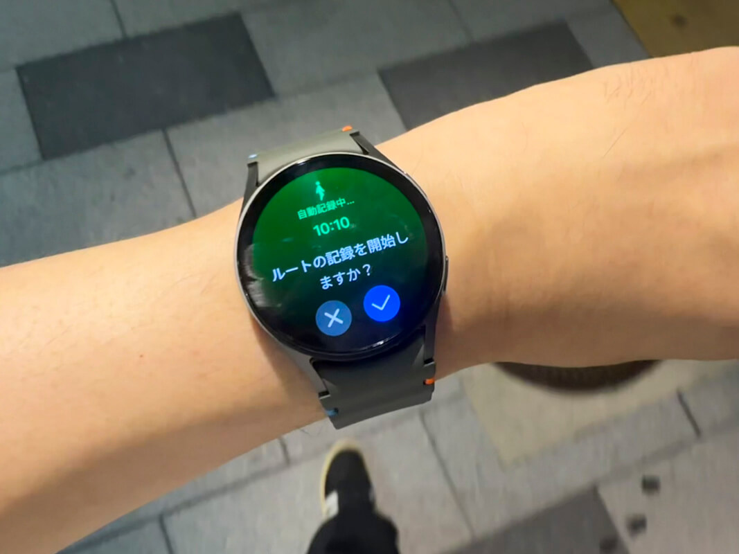 Galaxy Watch 7を実際に使ってみた感想 ◯：運動不足にはありがたい機能