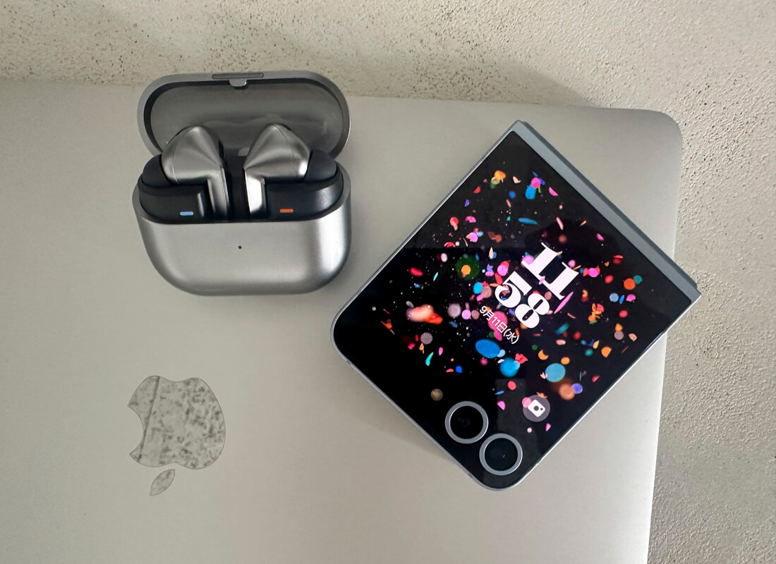 Galaxy Buds3 Proを実際に使ってみた感想 ◯：複数のデバイスで使用できるマルチペアリングに対応