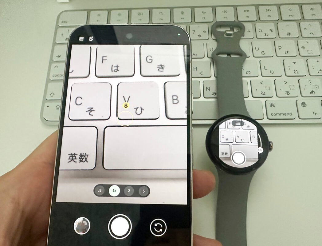 Google Pixel Watch 3を実際に使ってみた感想 ◯ ：Pixel Watch 3を使ったスマホカメラ操作は旅行先で重宝しそう