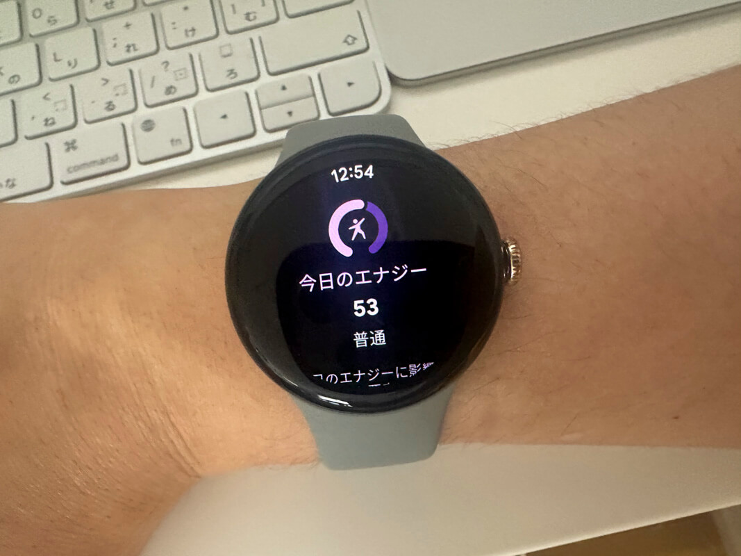 Google Pixel Watch 3を実際に使ってみた感想 ◯ or △ ：「今日のエナジー」は1日の始まりの目安に