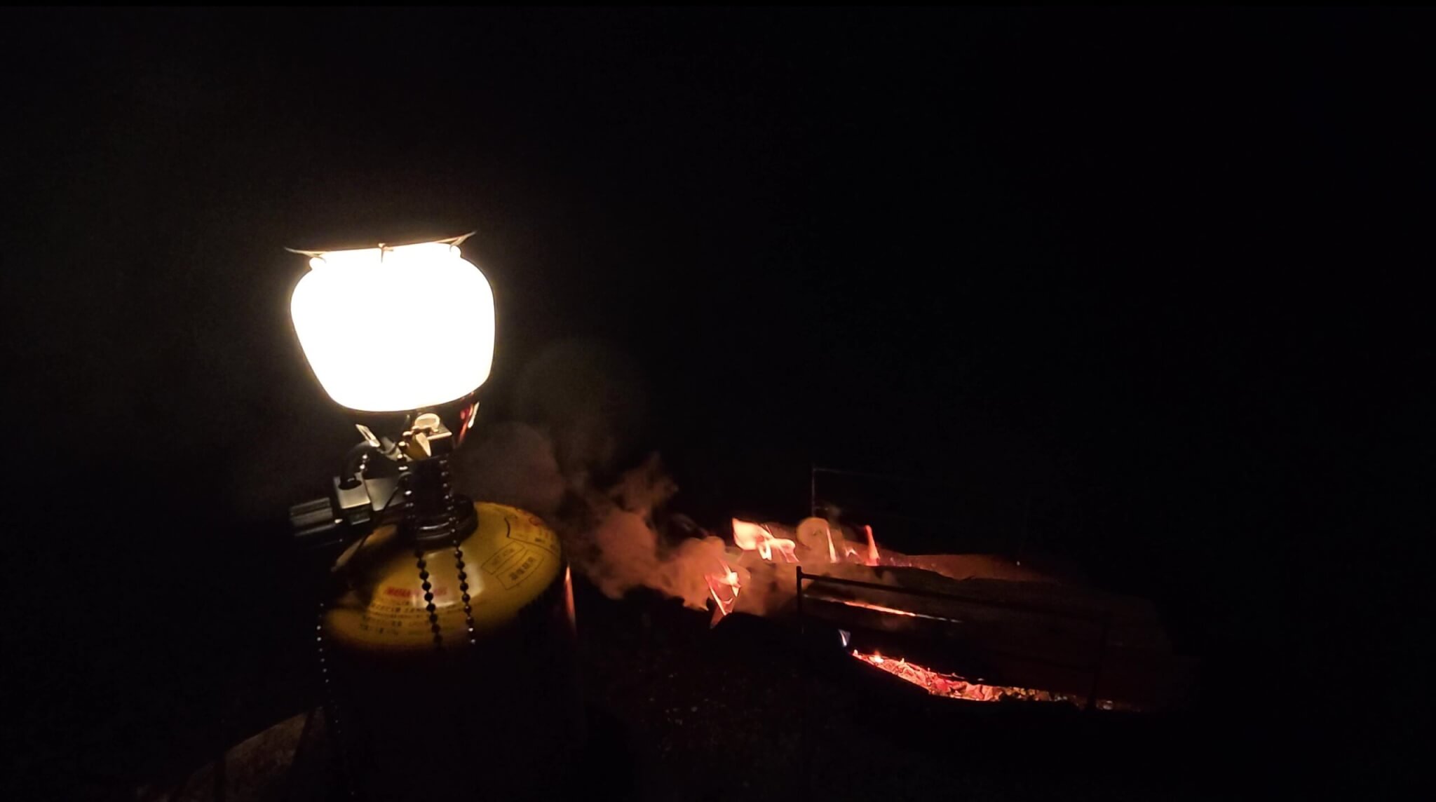 夜間の撮影