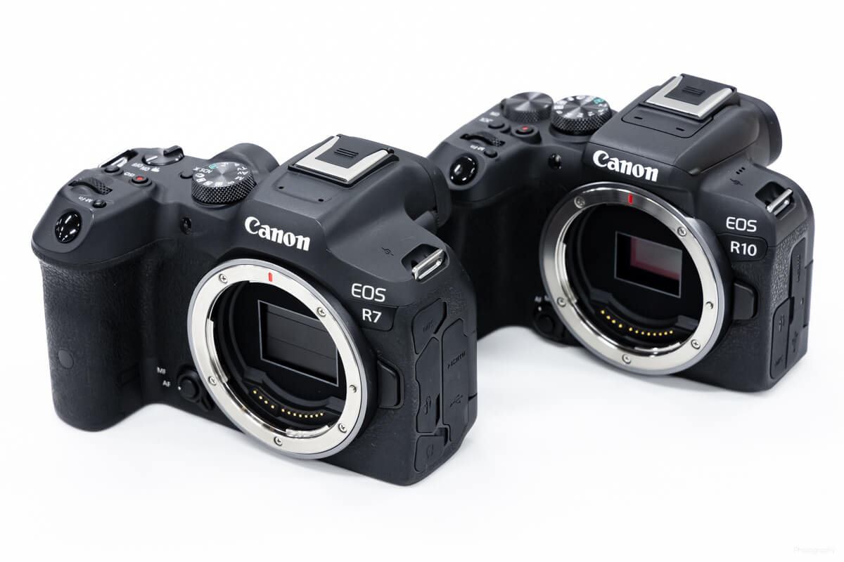 Canon EOS R7 EOS R10 比較