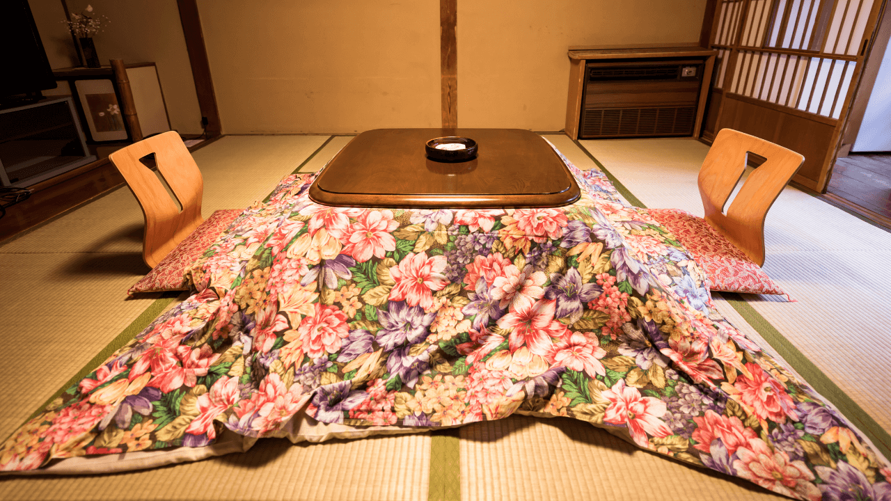 寒い季節はこたつで温まろう！