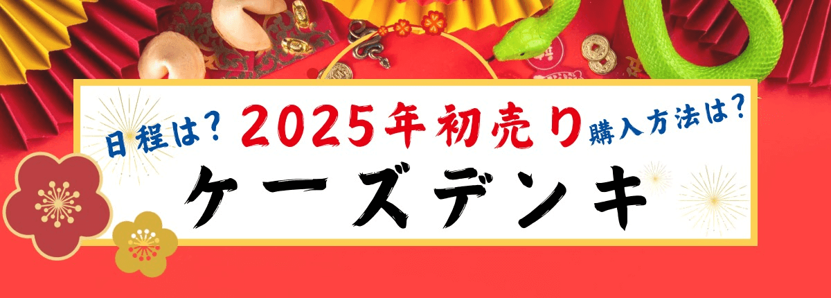 ケーズデンキ初売り2025_日程・購入方法