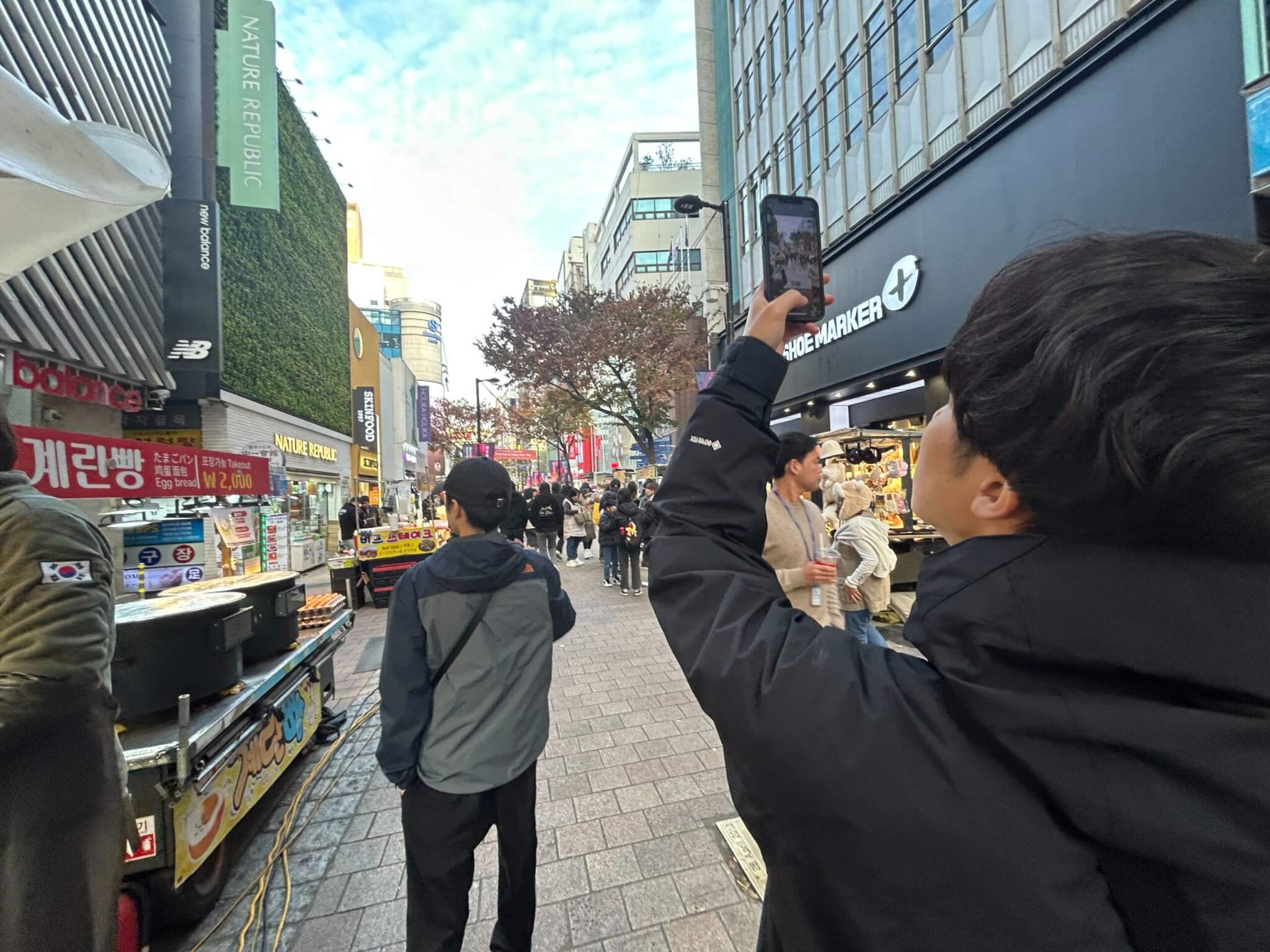 韓国旅行　明洞