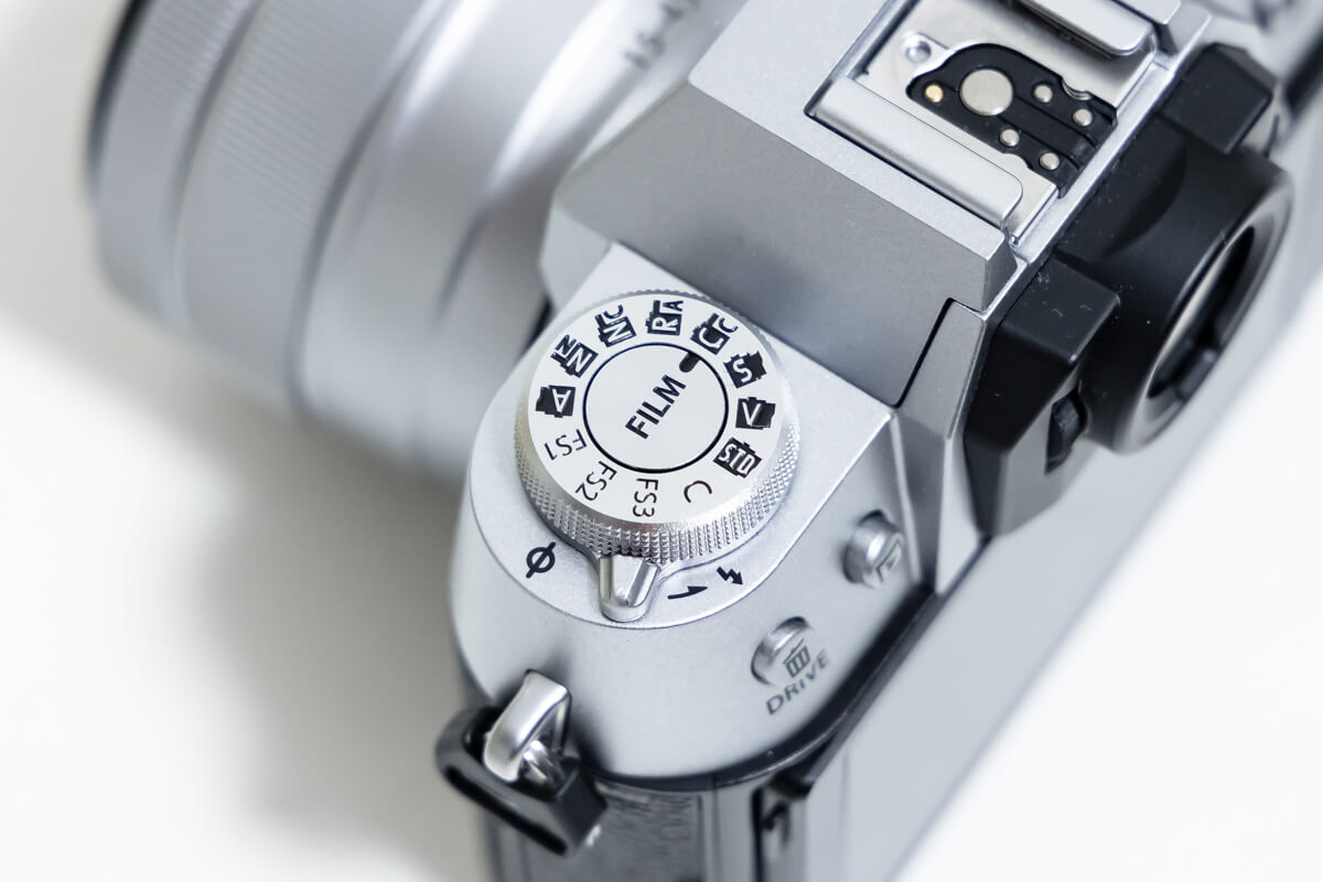 FUJIFILM X-T50 フィルムシミュレーションダイヤル