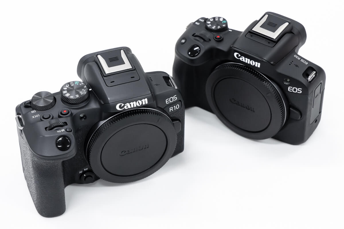 Canon EOS R10 EOS R50 比較