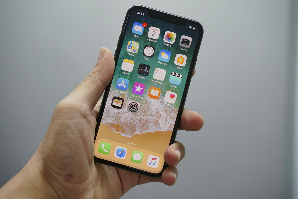 iPhoneのホーム画面について